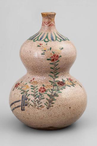 Gourd-shaped sake bottle, Fukushima, Soma