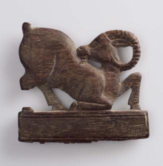 Comb handle with ibex