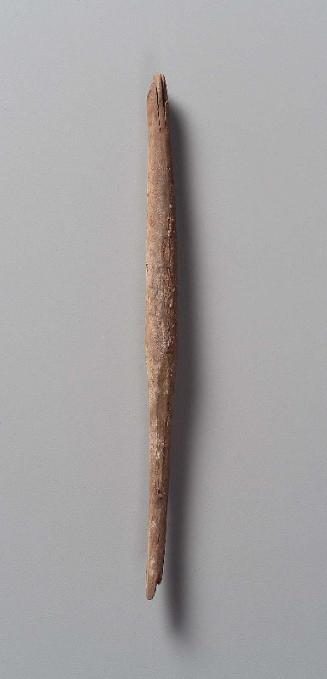 Wood arrow head (?)