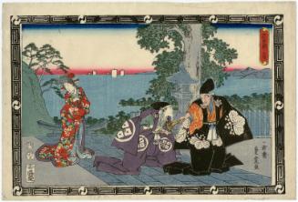 Act I (Daijo), from the series The Storehouse of Loyal Retainers (Chûshingura)