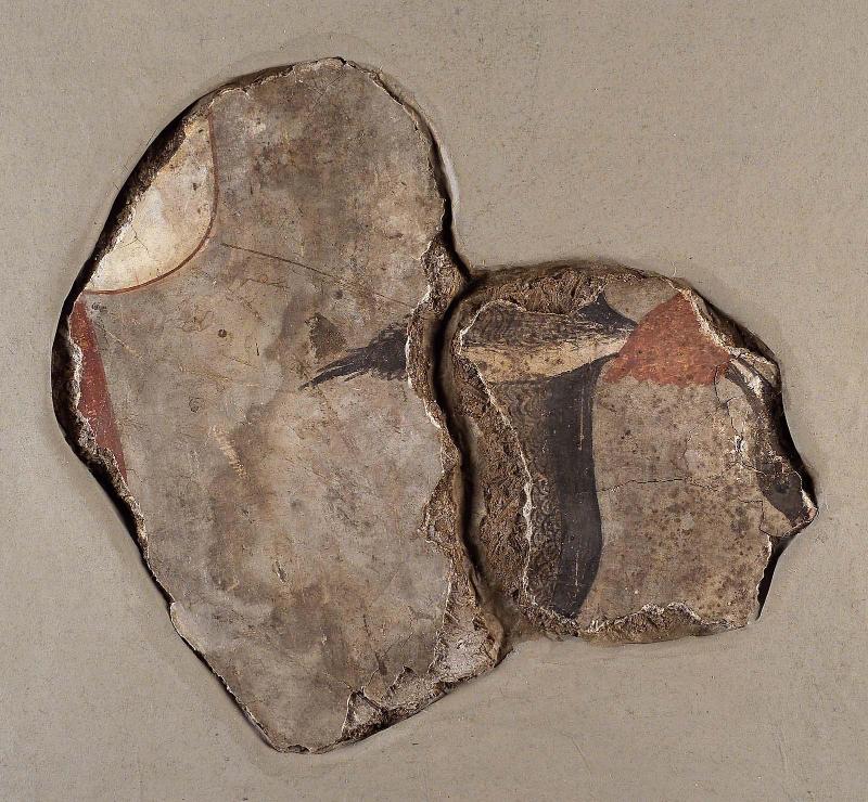 Fragment of wall painting