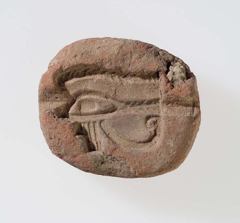 Jewelry mold in form of eye of Horus (wedjat)