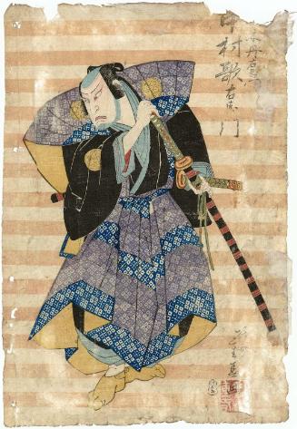 Actor Nakamura Utaemon IV as Sasaki Niemon