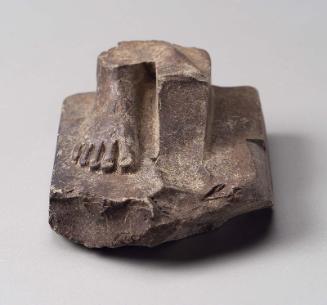 Fragment of statuette