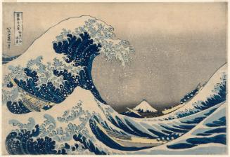 Under the Wave off Kanagawa (Kanagawa-oki nami-ura), also known as the Great Wave, from the series Thirty-six Views of Mount Fuji (Fugaku sanjûrokkei)