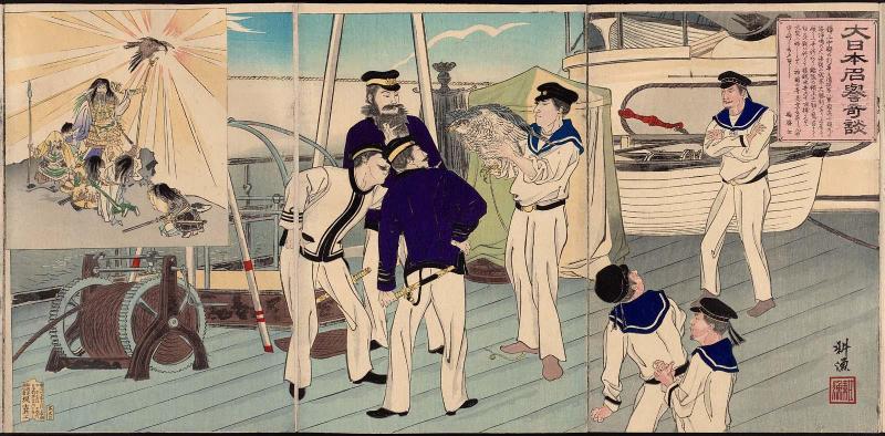A Remarkable Episode in the Glory of the Divine Land Japan (Shinkoku meiyo kidan)