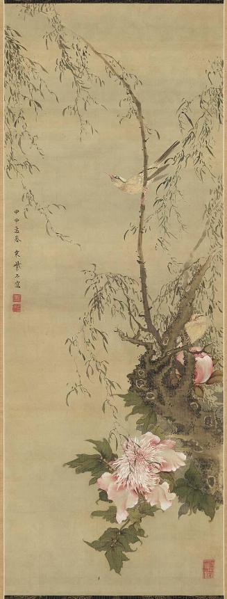 Willow, Peony, and Orioles