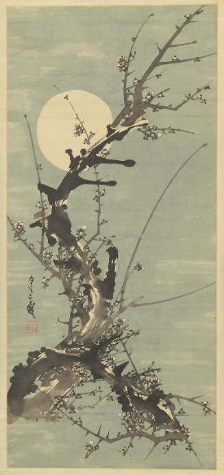 Plum Blossoms and Moon