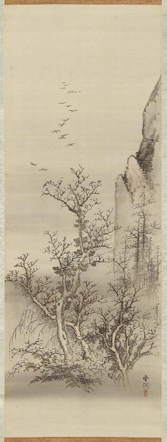 Crows on Withered Tree