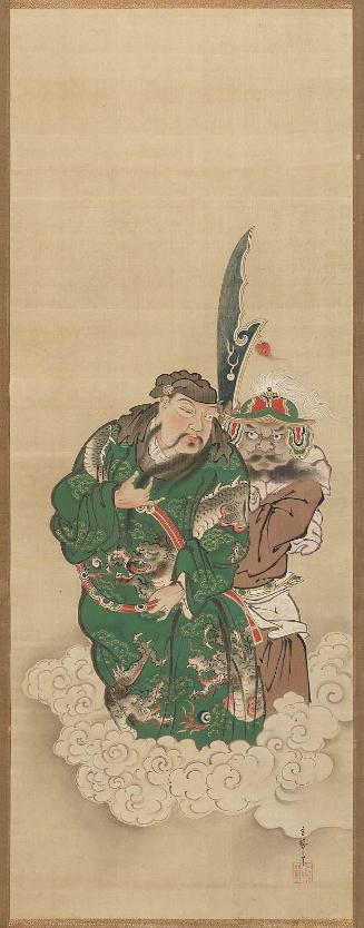 Guan Yu (Kanwu) and Zhou Cang (Shisô)