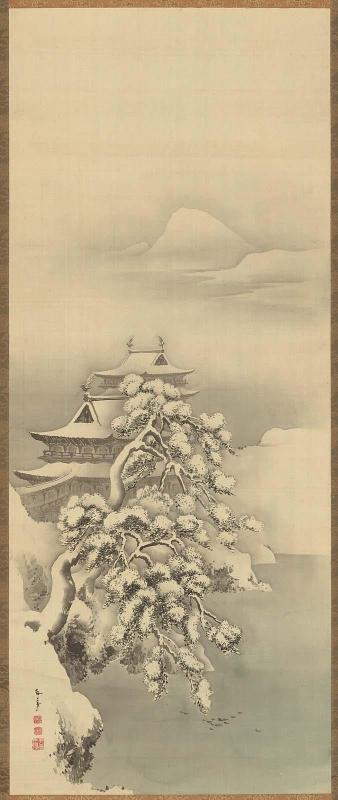 Pavilion in the Snow