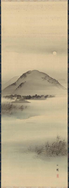 Lake Scene on a Moonlit Night