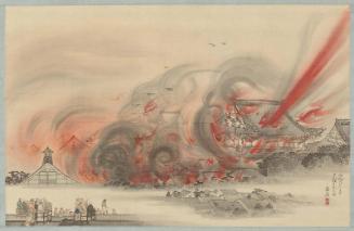The Burning of Higashi Hongan-ji