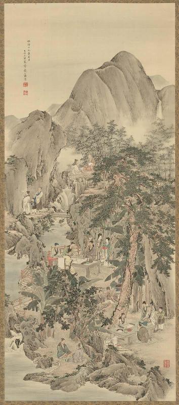Elegant Gathering in the Western Garden