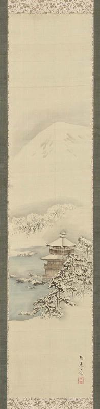 Kinkaku-ji in Snow