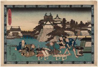 Act III (Sandanme), from the series The Storehouse of Loyal Retainers (Chûshingura)