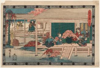 Act IV (Yondanme), from the series The Storehouse of Loyal Retainers (Chûshingura)
