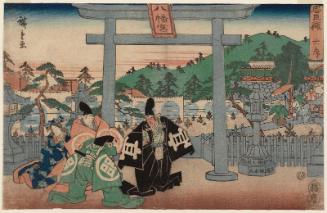 Act I (Daijo), from the series The Storehouse of Loyal Retainers (Chûshingura)