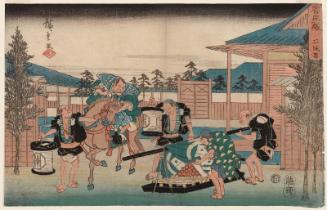 Act II (Nidanme), from the series The Storehouse of Loyal Retainers (Chûshingura)
