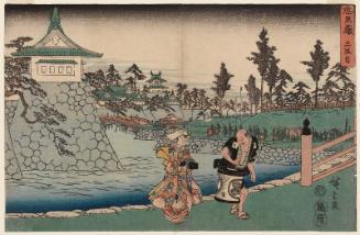 Act III (Sandanme), from the series The Storehouse of Loyal Retainers (Chûshingura)