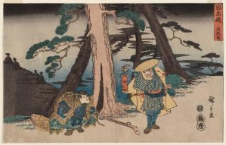 Act V (Godanme), from the series The Storehouse of Loyal Retainers (Chûshingura)