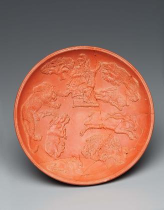 African Red Slip Ware Bowl with Orpheus and the Animals