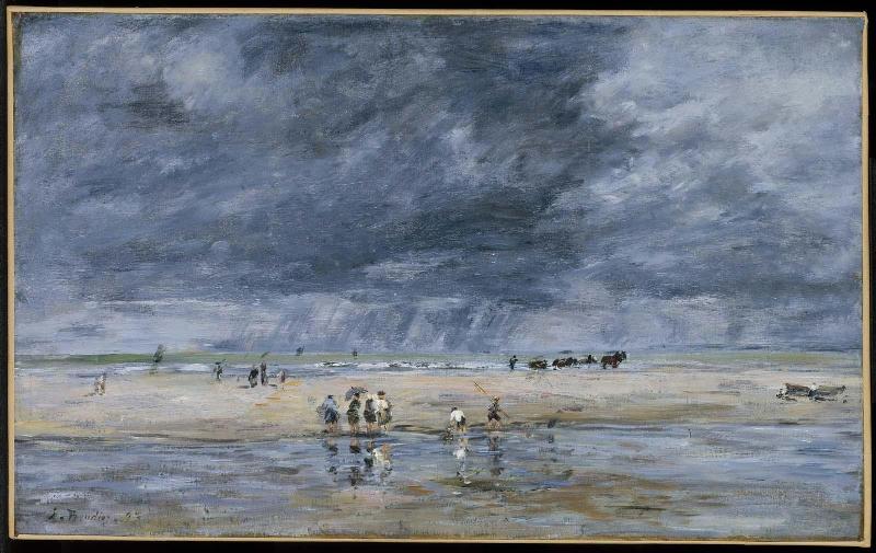 Figures on the Beach