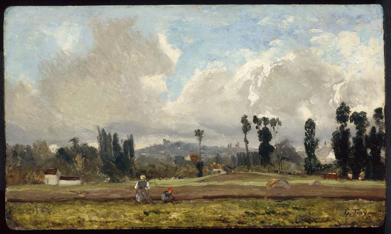 Field outside Paris
