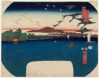 The Bay of Katada (Katada no ura), from the series Eight Views of Ômi (Ômi hakkei)