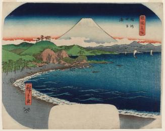 Tago Bay in Suruga Province (Suruga Tago-no-ura), from the series Famous Places in the Provinces (Shokoku meisho)