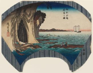The Cave at Enoshima in Sagami Province (Sôshû Enoshima iwaya no zu)