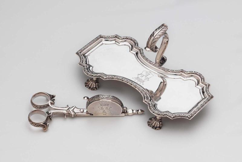 Candle Snuffers and Tray