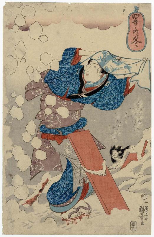 Winter (Fuyu), from the series The Four Seasons (Shiki no uchi)