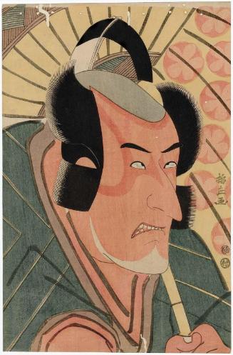 Actor Ichikawa Komazô III as Sangoju Datebei