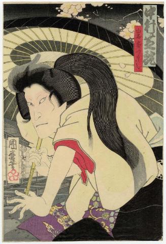Actor Nakamura Shikan IV as Iwafuji