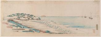 Snowy Morning In Susaki (Susaki yuki no asa), from an untitled series of views of Edo