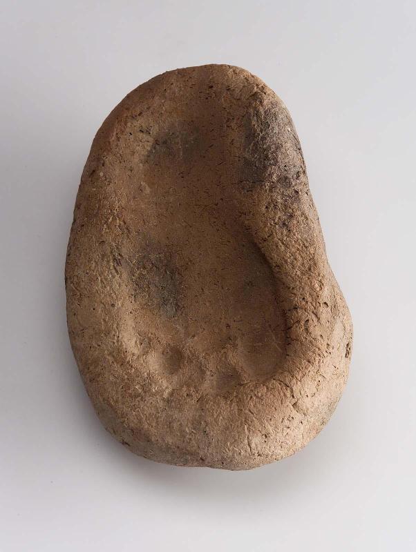 Impression of a baby's foot