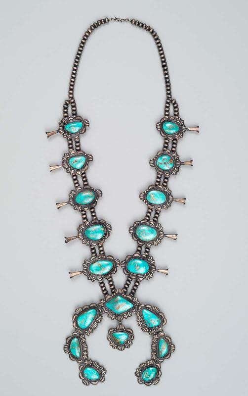 Squash blossom necklace