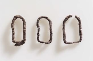 Three fastenings from wooden box