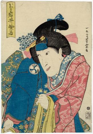 Actor Iwai Shijaku I as Okaru