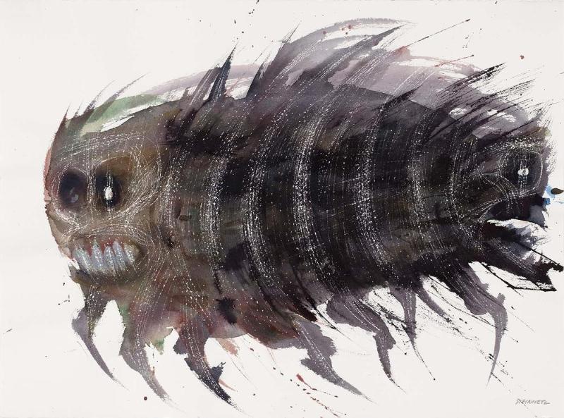 Striped, from the series Demons of the Deluge