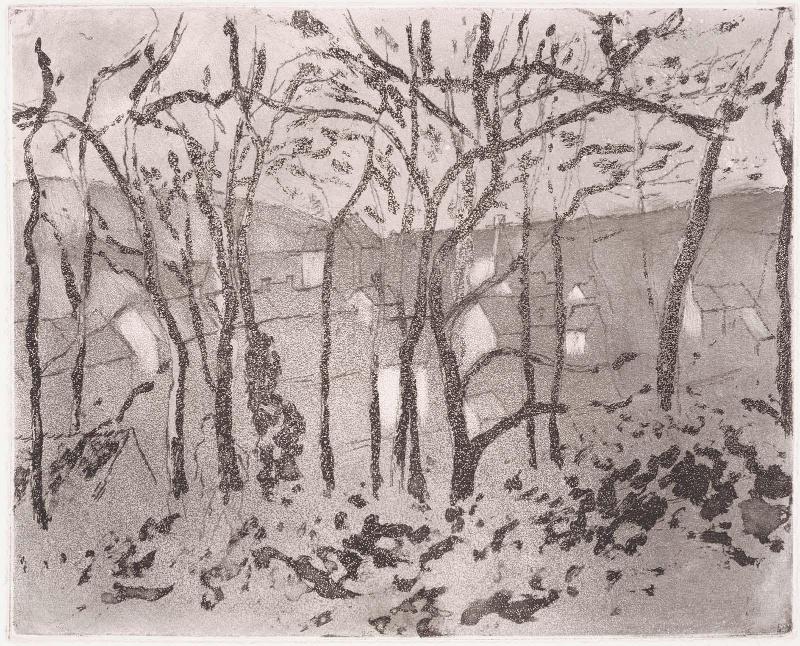 Wooded Landscape at the Hermitage, Pontoise