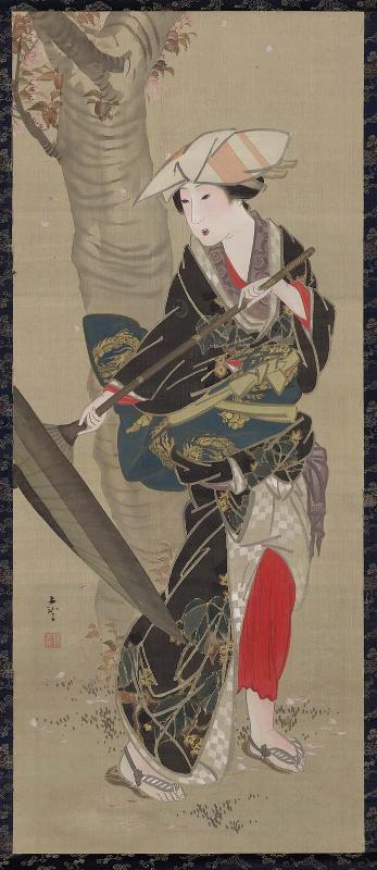 Woman with an Umbrella