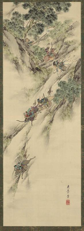 Precipice at Ichinotani