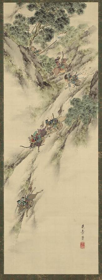 Precipice at Ichinotani