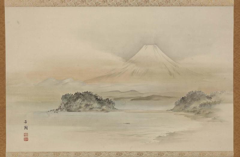 Mount Fuji from Enoshima