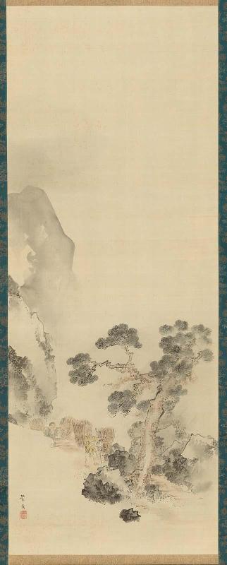 Woodcutter in the Mountains