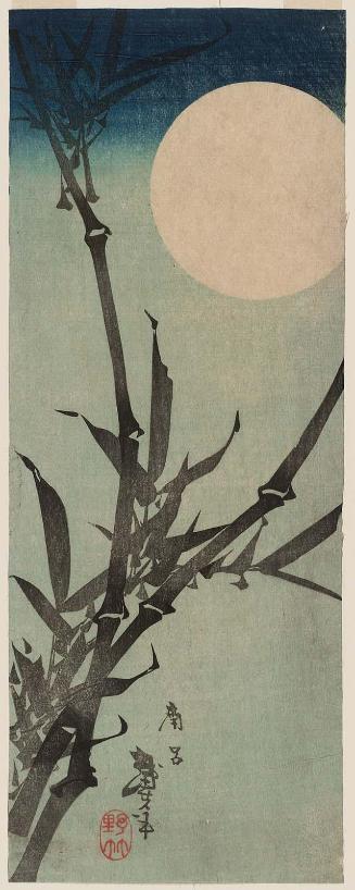 Bamboo and Full Moon