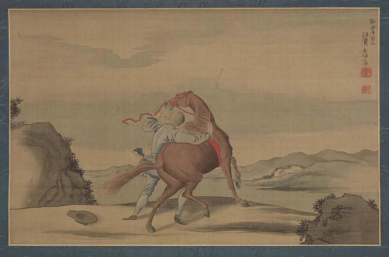 Westerner and Horse