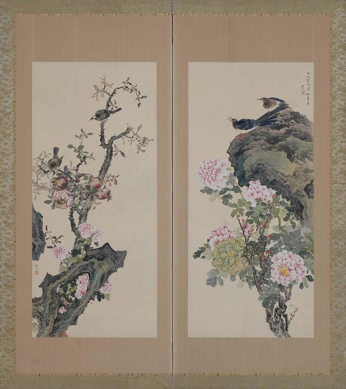 Birds and Flowers